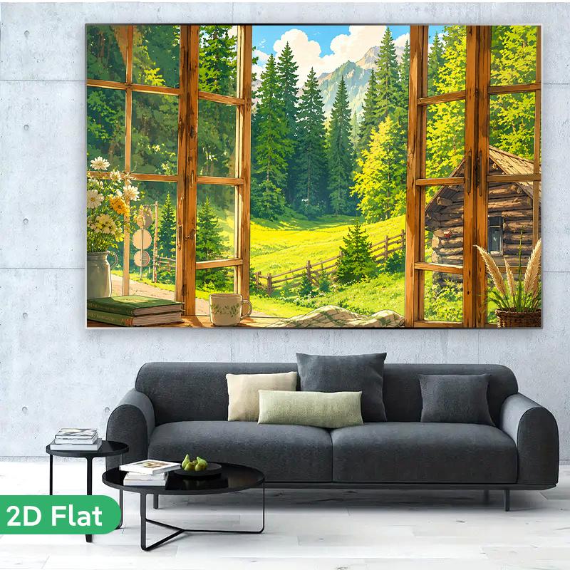 1Pcs Outdoor View Decoration Background Winter Backdrop Decorations For Photo Studio Photo Booth Christmas Party