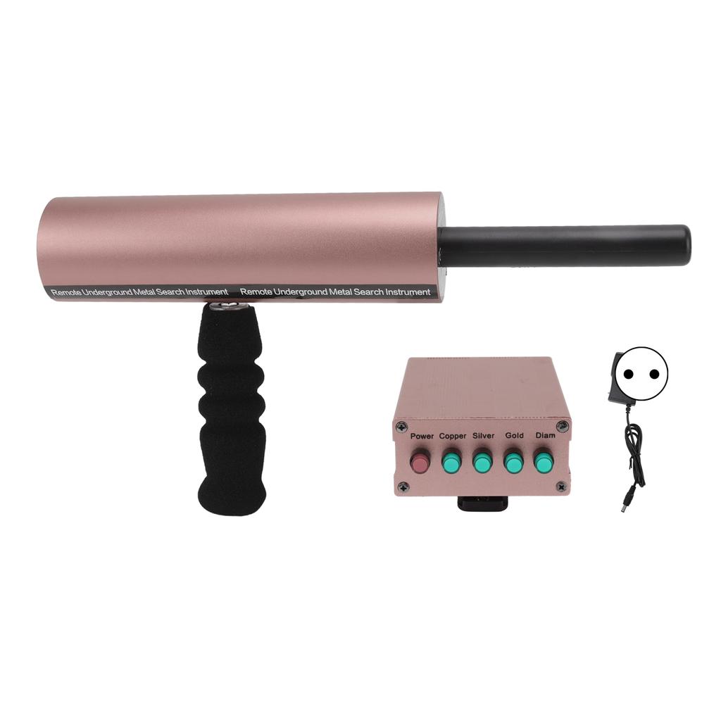 14m Depth AKS Metal Detector 800m Range Aluminum Metal Finder Scanner Equipment 100?240V US Plug