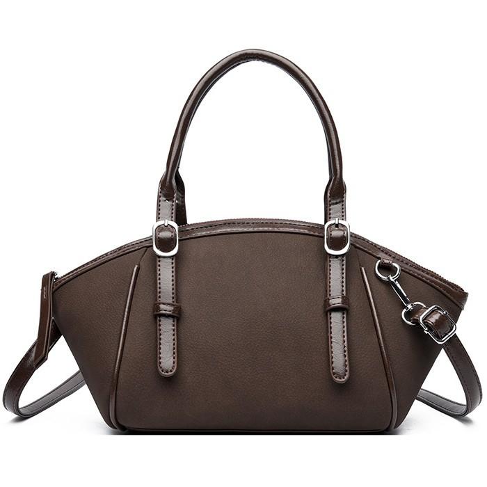 Große Tasche - Modische Handtasche für Damen, Schlichte Crossbody-Tasche mit Schultergurt und Unterarmgurt