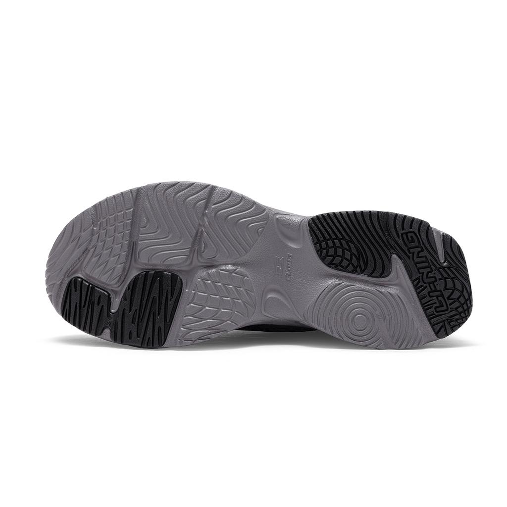 Li Ning Pulse Retro Casual Versatile Durable Breathable Support Low Top Dad Shoes Men Sneaker Smoke-Gray AGCV145-3