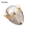 Golden White Hamster Guinea Animal Fashion Walking Stick Decorative Cospaly Vintage Party Fashionable Walking Cane Crosier 92cm