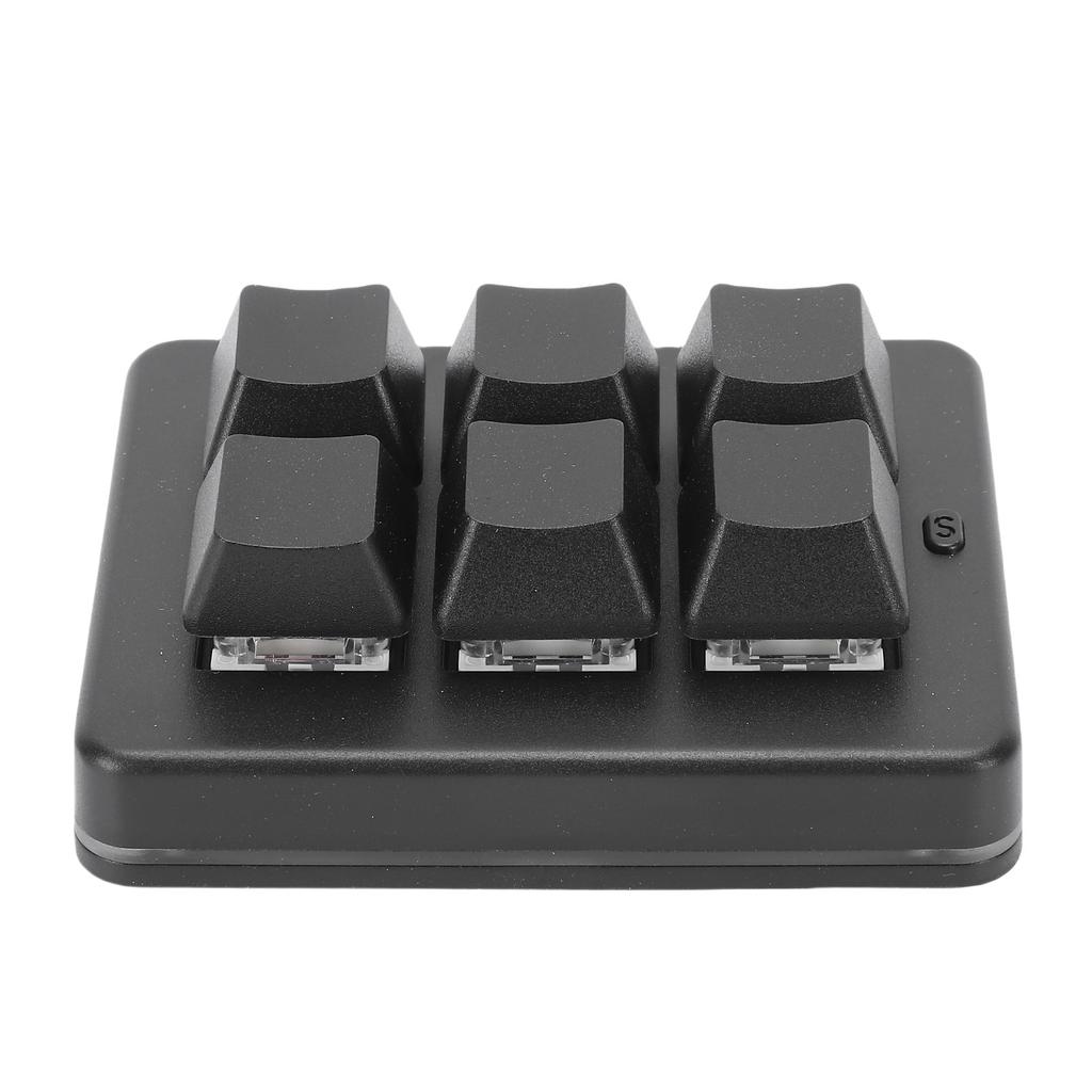 USB Wired 6 Key Keyboard Customize NaMacro Programmable 6 Key Mechanical Keypad for PC Video Game