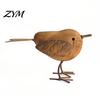 Farmhouse Style Bird Decor for Living Room Rustic Metal Birds Decoration, Outdoor Garden Statue Decorative Ornaments, Handmade Country Office