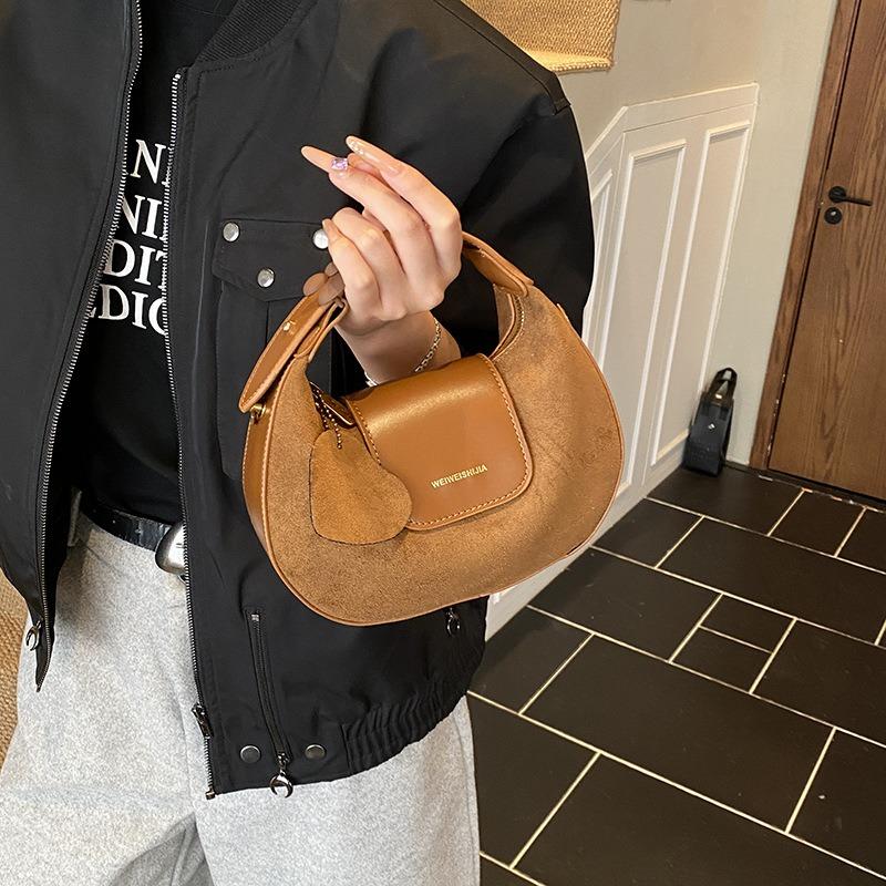 Popular niche handbag women's spring new trendy high-value textured simple shoulder messenger bag