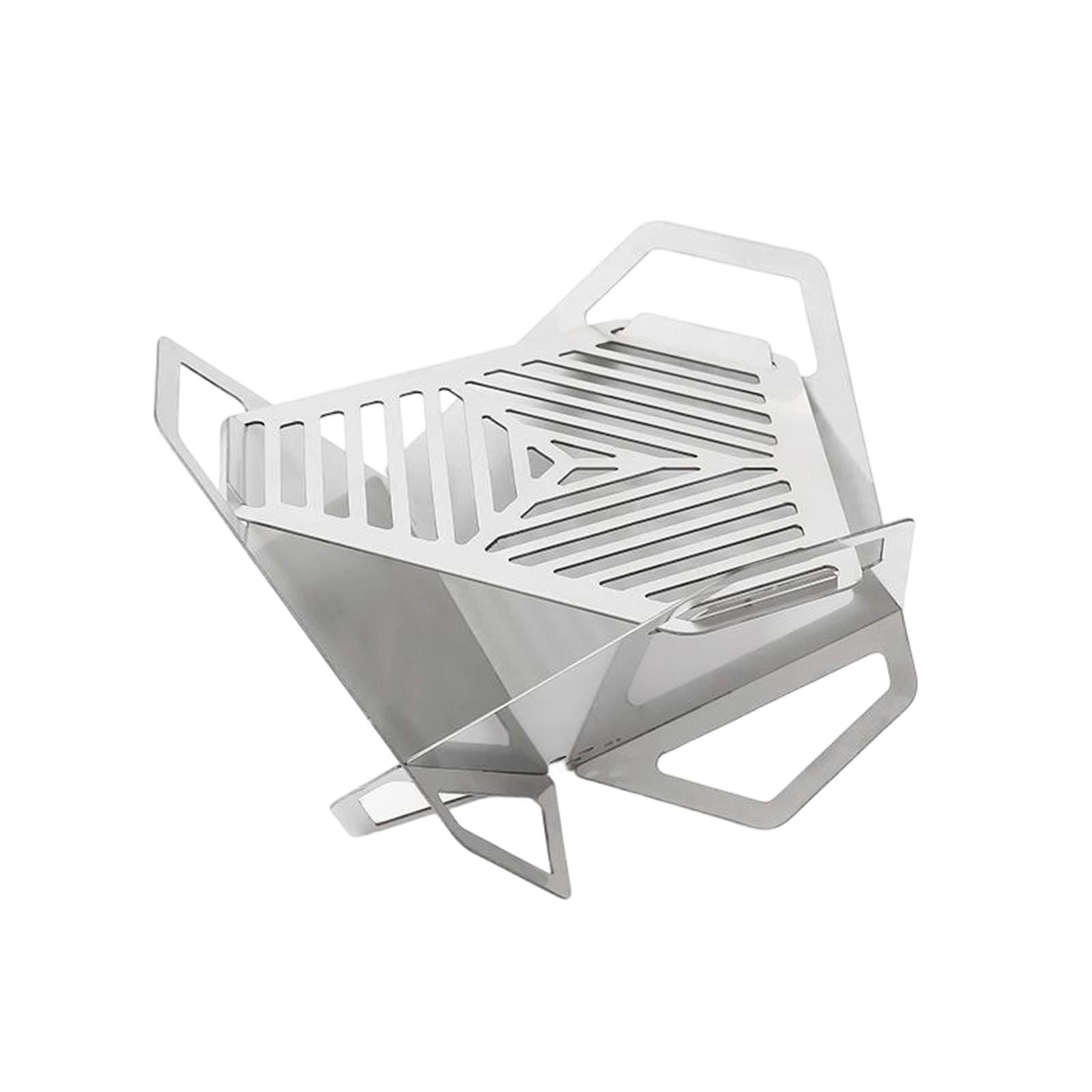 

Detachable Barbecue Grills Camping BBQ Grills Rack Portable Charcoal Oven Burning Stove Card Type Stove Easy