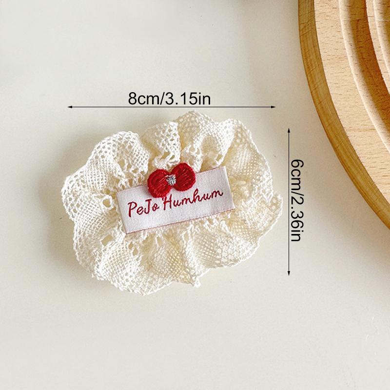 

1 шт./7 шт. Швейные принадлежности Изысканные аксессуары для одежды DIY Дизайн тканевой этикетки Деревенский стиль Дизайн с бантом Элегантный 9x8 см 1PC