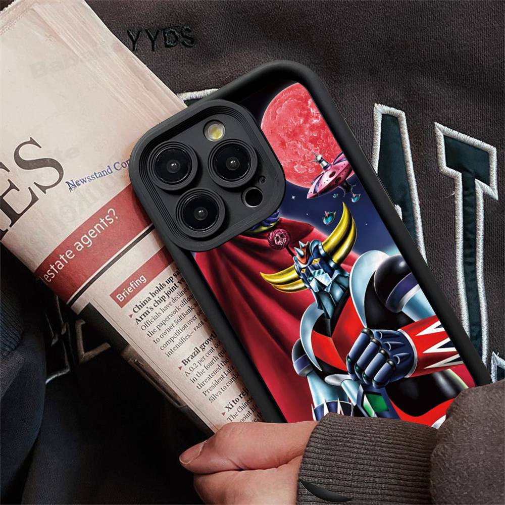 

UFO R-Robot G-Goldorak Phone Case For IPhone 17 16 15 14 13 12 11 Pro Max Plus Mini Luck Cover iPhone 15pro max