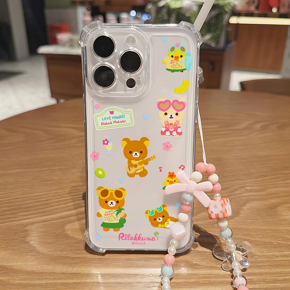 Rilakkuma Phone Case For vivo V40 V30 V29 V27 V27E V25 V23 Y02 Y76 Y38 Y28 Y03 Y17s Y19S Y78 Y36 Y27 Y35 Lite Pro 4G 5G