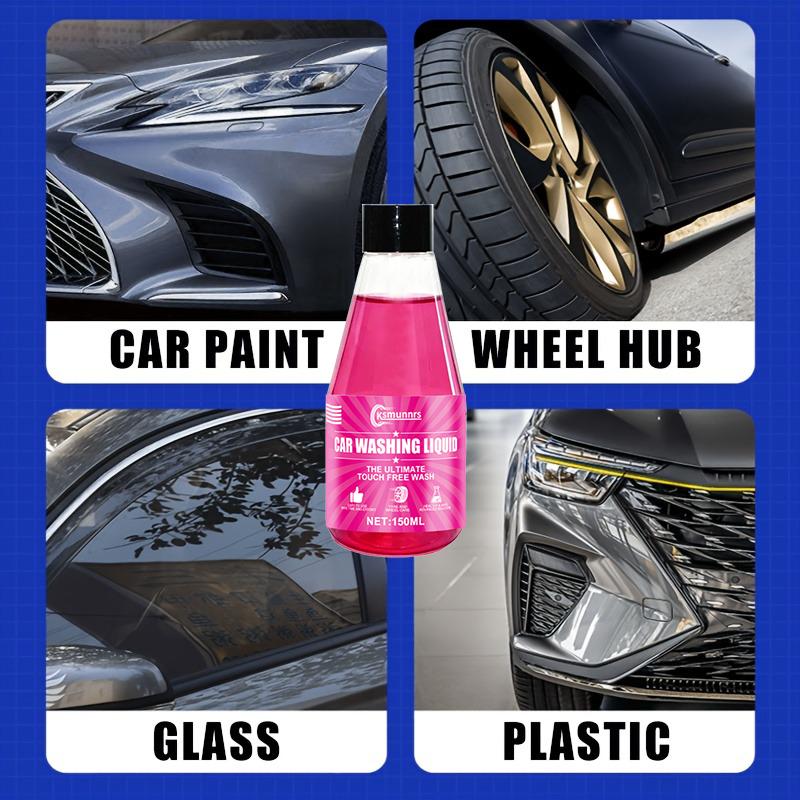 150Ml 1:100 High Concentration Car Wash Liquid. High-Foam Formula Produces Rich Lather, Effectively Loosening Dirt And Grime Wit