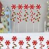 5pcs Christmas Tree Spiral Plastic Candy - Two-Color DIY Decor for Festive Holiday  New Year Decorations&Home Festive Decor