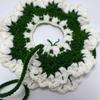 Hand-Knitted Christmas Snood Bib for Cats & Dogs