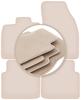 PREMIUM Beige Floor Mats For: Skoda Enyaq iV SUV 2020-