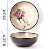 Chinese Ceramic Tableware Creative Hand-painted Soup Bowl Home Fruit Salad Bowl Large Noodle Bowl Restaurant