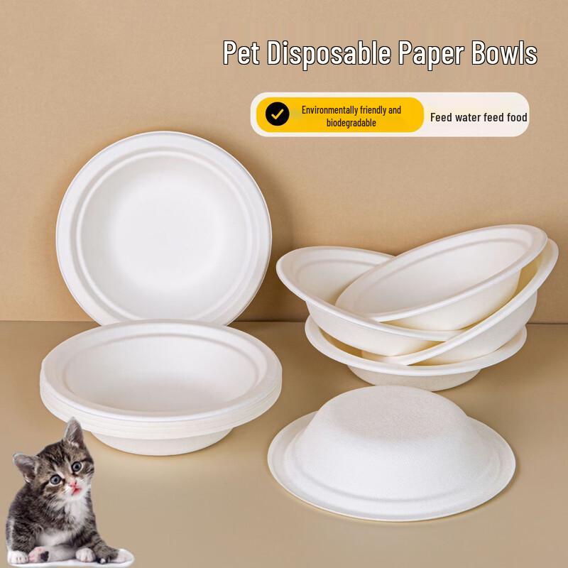 

Changbaosen Biodegradable Disposable Cat Bowl