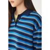Studio Tomboy Stripe Long Sleeve Collar Knit 9176452981