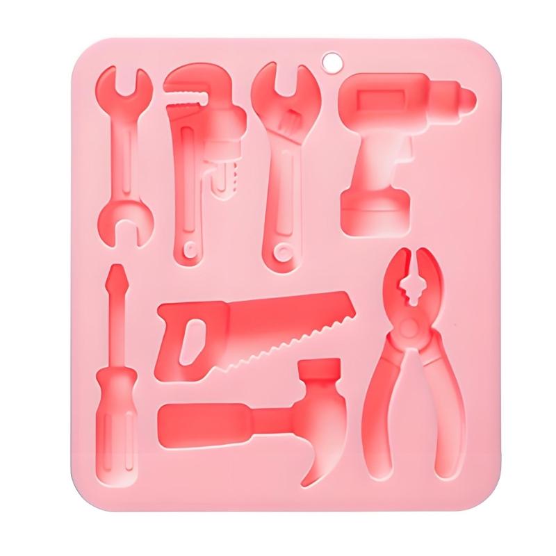 Silicone Chocolate Mould With Hardware Tool Design For Baking And Candy Making For Parties And Gift