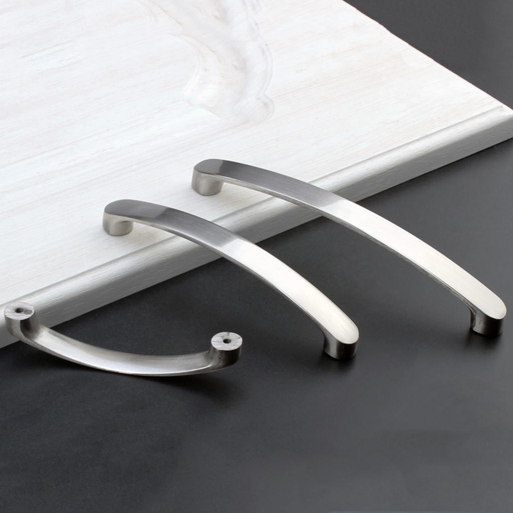 Aluminum Alloy Cupboard Pulls Kitchen Cabinet Drawer Handle Minimalist Wardrobe Handle Modern Furniture Decor Handle
