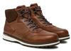 Men's Warm Leather Brown Cognac Boots Tommy Hilfiger