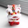 2026 New Year Lions Doll with Bells Backpack Charm Hanging Design Lions Pendant Chinese Spring Festival Ornament for Kid