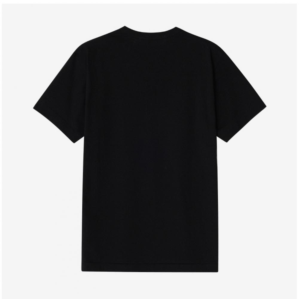 Comme DeS GarconS P1T064 1  Ax T064 051 1  Play Play Black Heart Waffen Men S Short Sleeve Tee