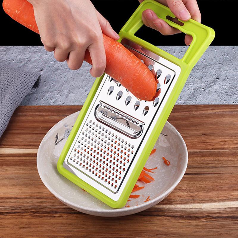 Multi-functional Stainless Steel Grater Vegetables and Cheese Cutter Potato Chopper Fruit Peeler Home Kitchen Accessories