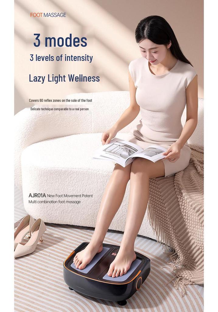 4D Acupoint Foot Sole Massager for Home Use - Kneading Leg & Foot Beauty Massage
