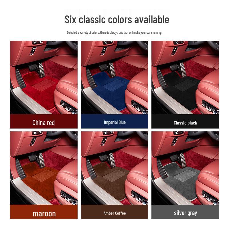 Rolls-Royce Pure Wool Car Floor Mats - Custom Fit