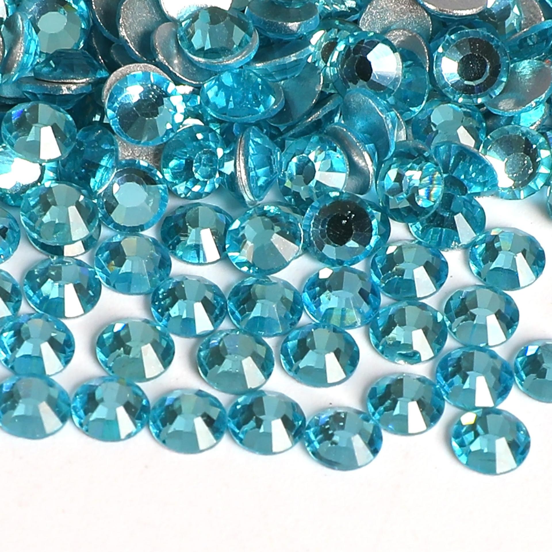 

Weichen Стразы Плоское дно Алмазный маникюр Алмазный стеклянный кристалл Круглый Diy Наклейка Алмазные ювелирные изделия Аксессуары SS12 #1440 озеро синий