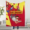 B-BobS-ES B-BurgerS-ES Cartoon Blanket Soft Warm Furry Throw Super Kids Toys Bed Sofa Car Cradle