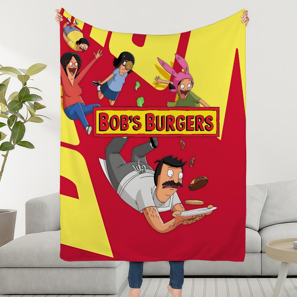 B-BobS-ES B-BurgerS-ES Cartoon Blanket Soft Warm Furry Throw Super Kids Toys Bed Sofa Car Cradle