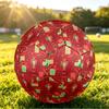 Portugalsko Fotbalový Potisk Velikost 5 Fotbalový Míč Odolný proti Opotřebení Standardní Fotbalový Míč pro Trénink Dospělých Dárek pro Fanoušky pro Vnitřní Venkovní Zápas Sport