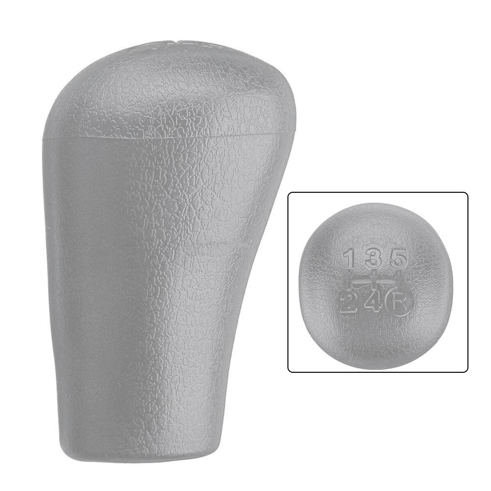 Auto Gear Shifter Shift Knob Black Shift Knob Enhanced Control OEM Compatibility Perfect Fit Plastic Material Grey