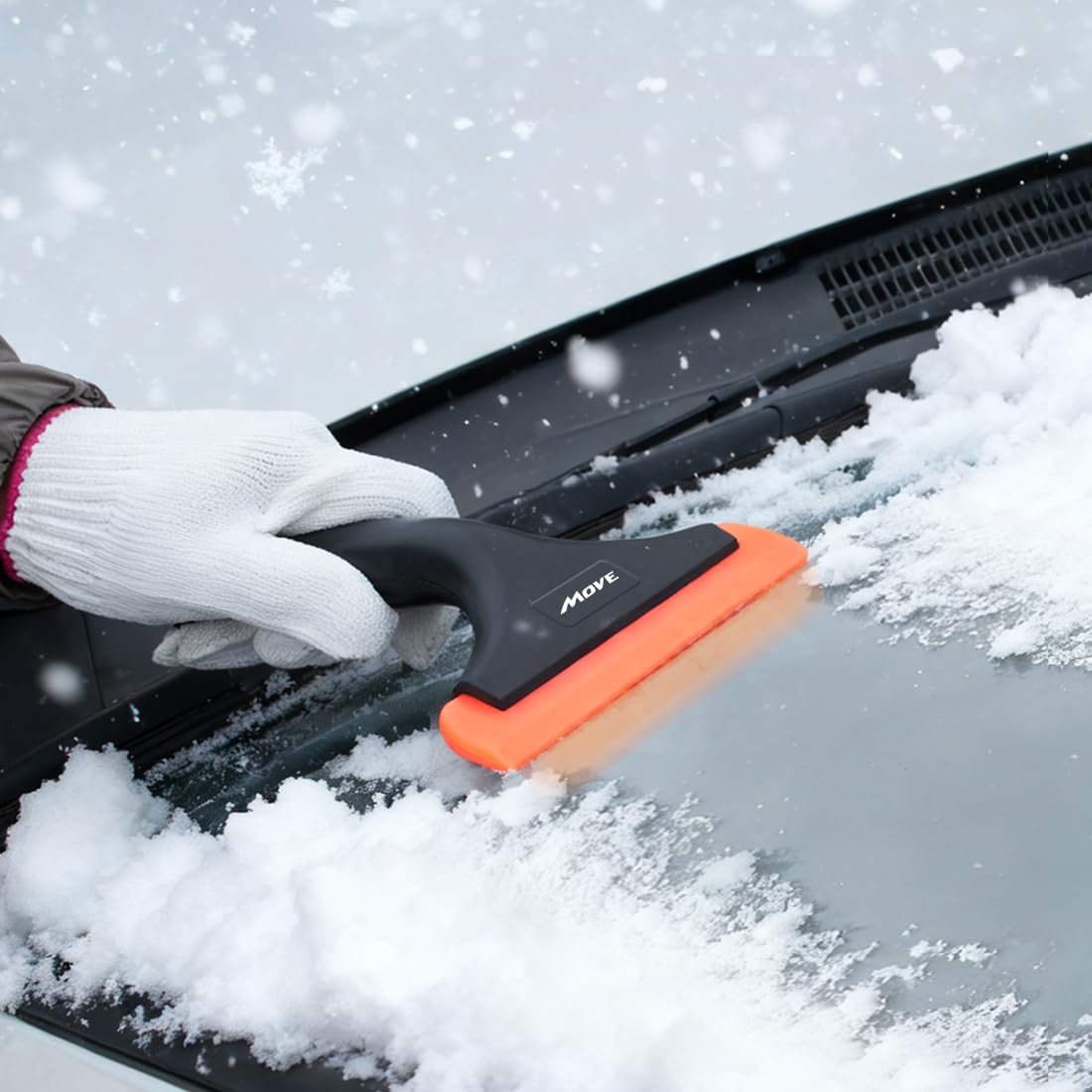 Move Suitable for Cars Snow Brush Snow Shoveling Snow Prevention move apply