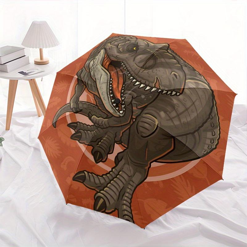 

1pc Dinosaur Durable Cartoon Folding Umbrella,Compact Umbrella for Men and Women, Suitable for Travel or Daily Use.N033