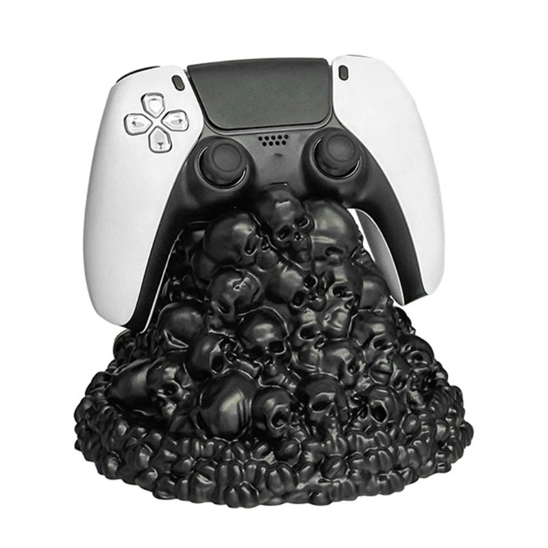 

Unique Skeleton Shaped Controller Organizers Stable Support Structure Soft Rubber Construction Gaming Gear Storage Solution 1