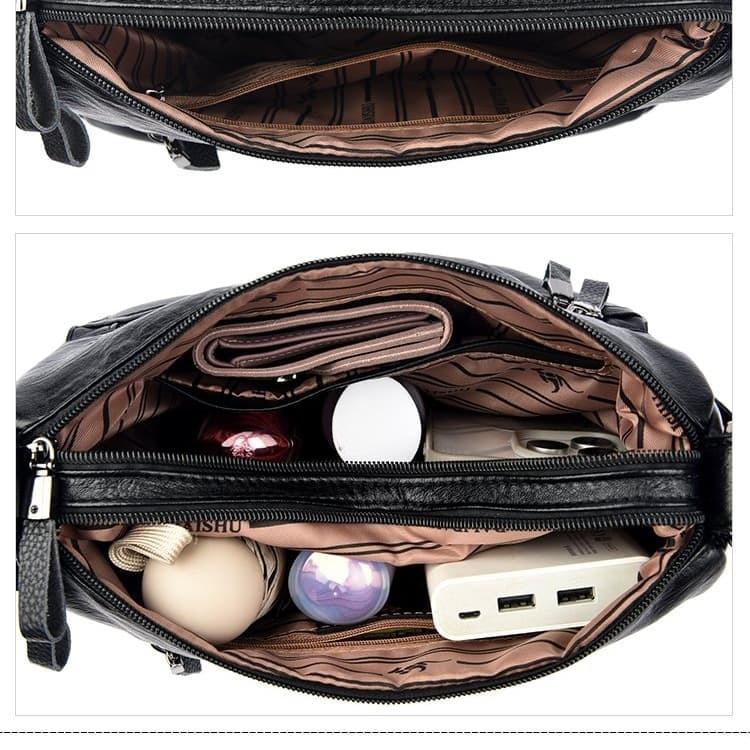 Neue Damen-Schultertasche / Umhängetasche mit großem Fassungsvermögen