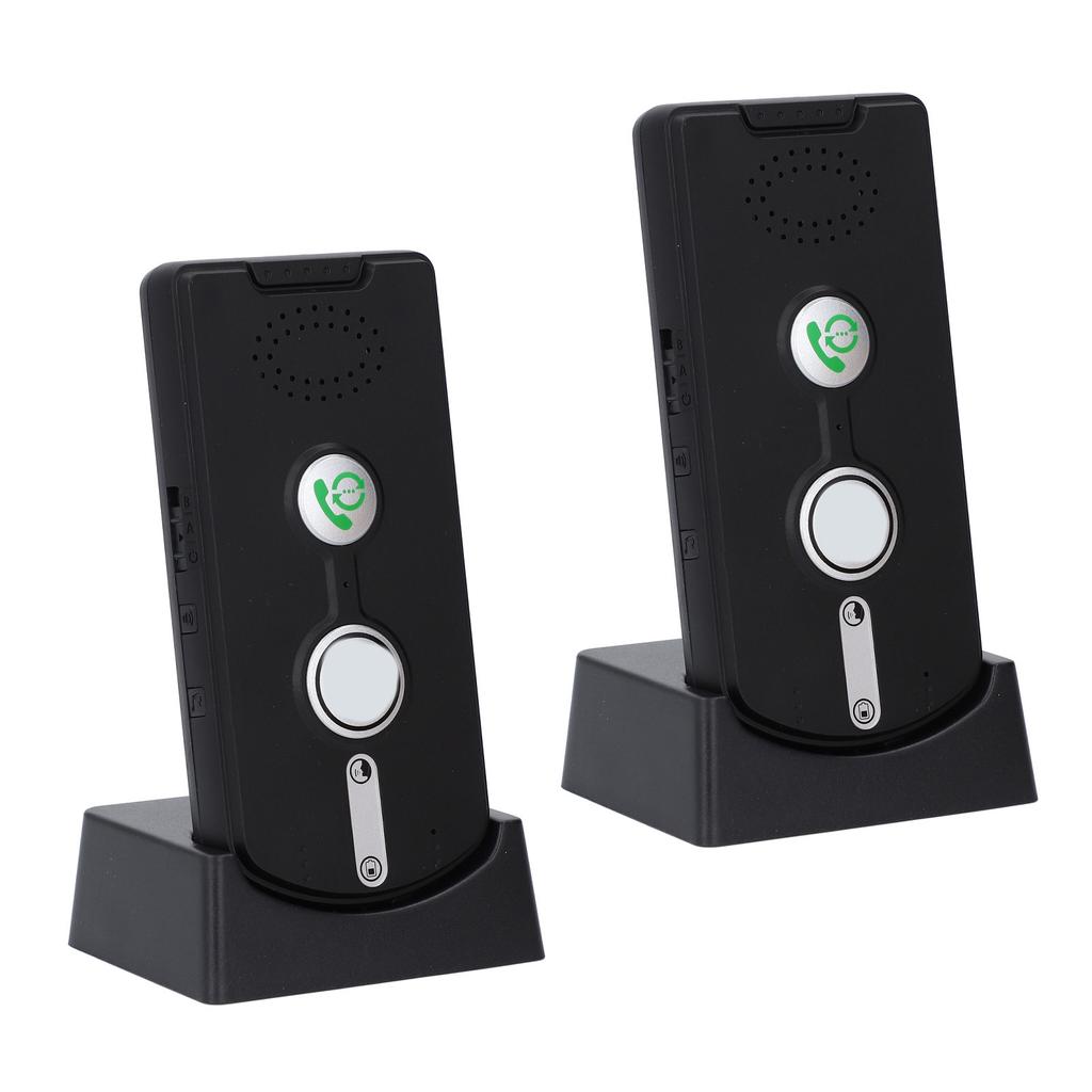 Obousměrný hlasový interkom pro domácnost, aktivovaný hlasem pro seniory, bezdrátový systém, dosah 1000 m