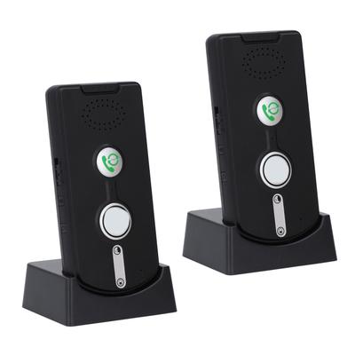 2 Way Voice Intercom Home Elderly Voice Activated Hands   Wireless System 1000m Range