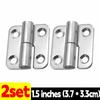 Stainless Steel Hinges Door Connector Universal Furniture Drawer Cabinet Fitting Hinge Detachable Furniture Hardware Accessories