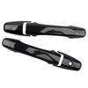 For Honda Civic Coupe 2 Door 2006 2007 2008 2009 2010 2011 Car Carbon Fiber Style Exterior Door Handle Moulding Cover Trim Decor
