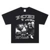 T-shirt Rap Rétro Ice Cube The Predator Coton Doux Manches Courtes Graphique Audacieux Coupe Ample Col Rond Unisexe Y2K Streetwear Urbain