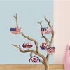 9PCS Independence Day Star Hangings Decorative Ornament Perfect for Enhancing Holidays Spirit in Homes and Party Venues