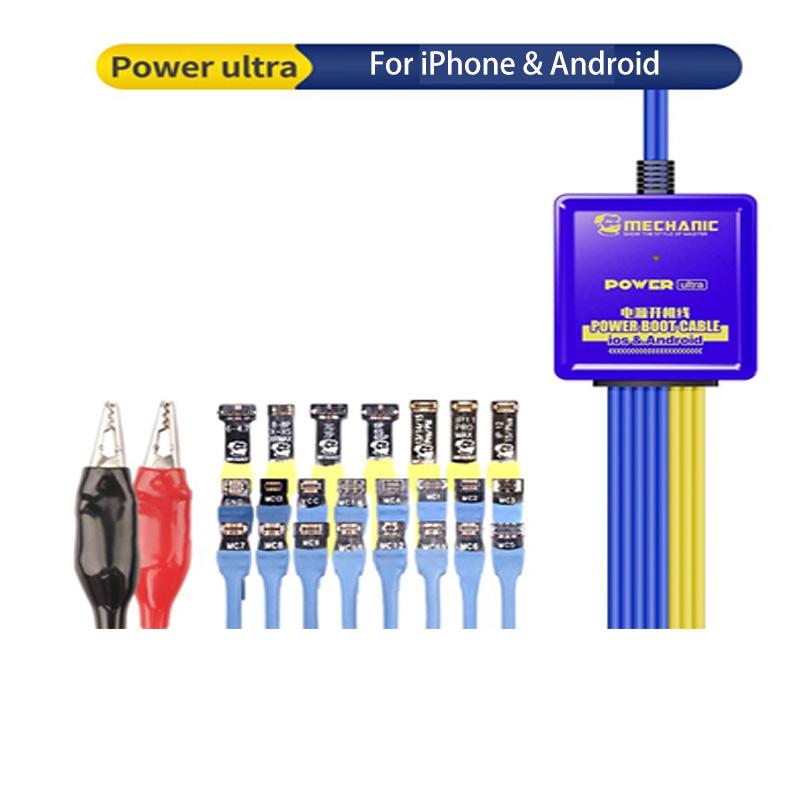 

MECHANIC Power Ultra Power Max iBoot AD Pro Power Boot Cable For IP Android Over Current Voltage Protection Integrated Test Line
