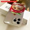 Strawberry Hat Cat Phone Case All inclusive film hard phone case, compatible with iPhone 18 Pro Max 17 16 15 14 13 12 11