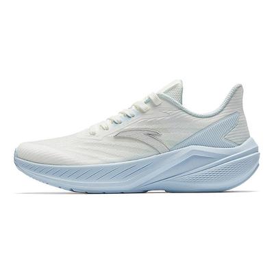 Lingfeng Semplici Versatili Antiscivolo Traspiranti Leggeri Aumento Altezza Scarpe da Corsa Casual Basse Donna sneaker Bianco Blu 922525521-4