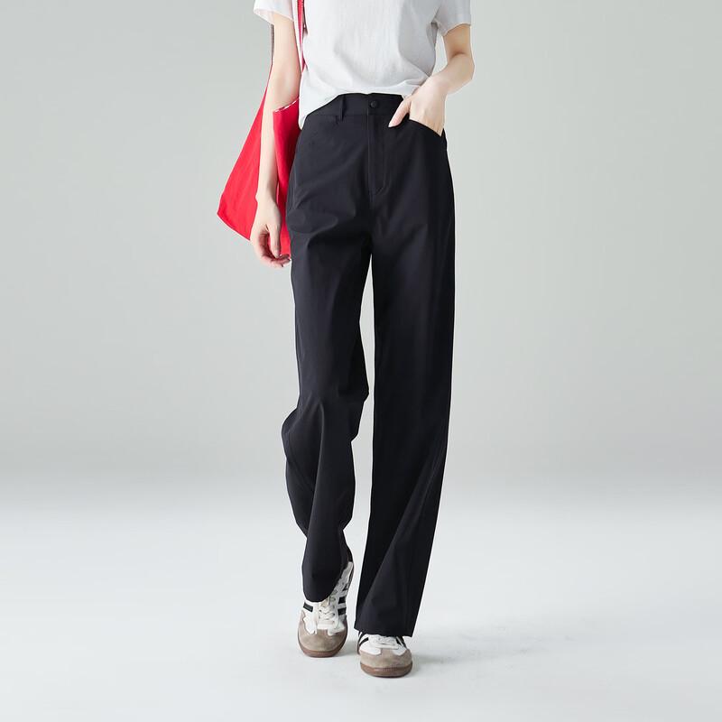 SOFSIL Women's High-Waist Wide-Leg Casual Trousers