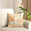 Butterbear Cushion Cover Reversible Plush Pillow Cover Soft Fluffy  Home Decor for Sofa Bedroom