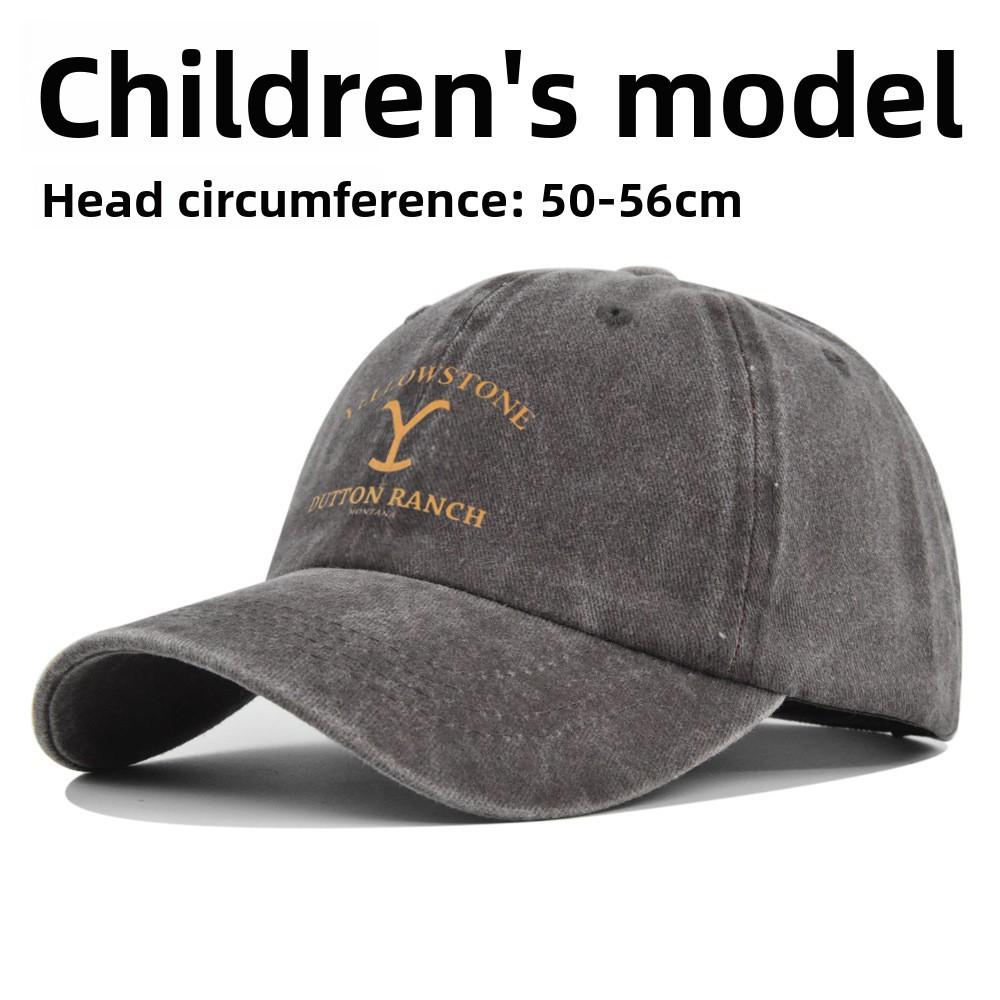 Stone Yellow Letter Embroidery Baseball Cap Sun Protection Breathable Gift Hat
