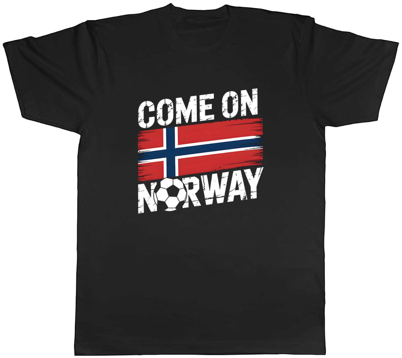 Come on Norway Supporter Football Fan Unisexs TShirt Tee Gift Top S