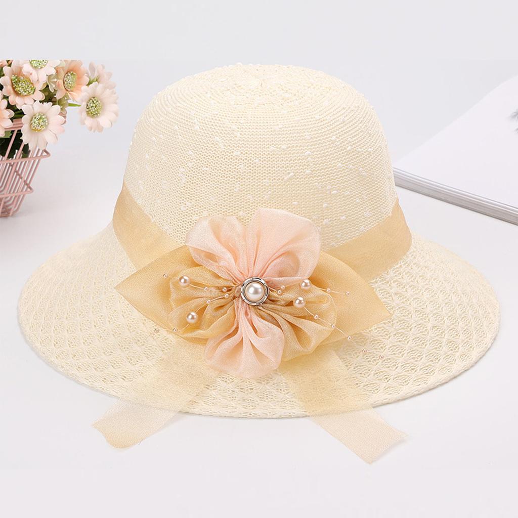Ladies' Fashionable Basin Hat Beach Beach Foldable Sun Hat